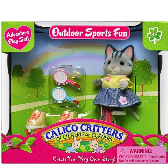 Calico Critters Outdoor Sports Fun New in Box - Picture 1 of 15